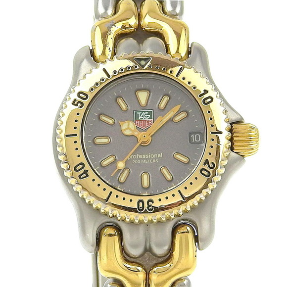 TAG HEUER Professional Watch, Two-tone, S95-208, Stainless Steel, Quartz, Ana...